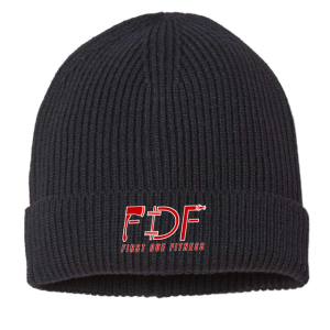 FDF FINE RIB CUFFED BEANIE