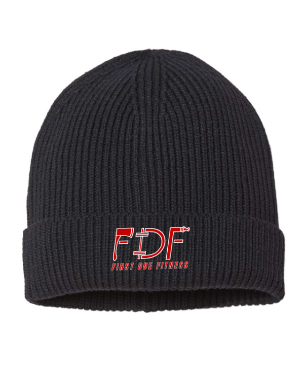 FDF FINE RIB CUFFED BEANIE