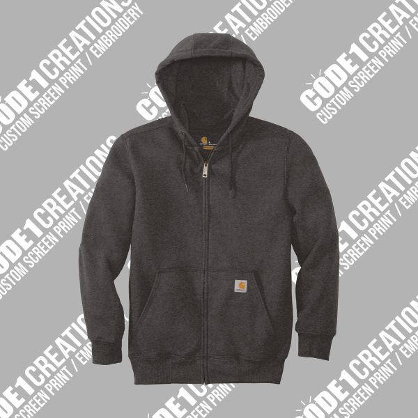 Carhartt ® Rain Defender ® Paxton Heavyweight Hooded Zip-Front Sweatshirt - Image 2