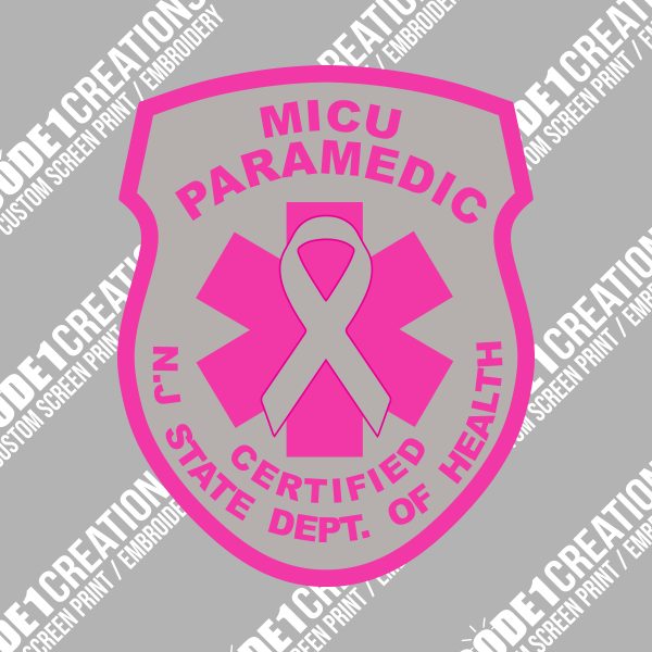 NJ MEDIC - Breast Cancer Patch