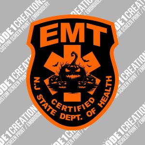 NJ EMT - Halloween Sticker