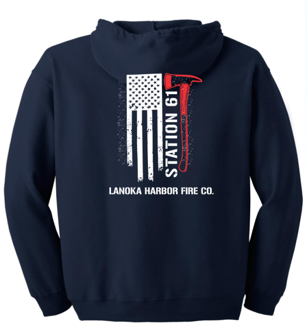 LHFD AXE BACK - FULL ZIP SWEATSHIRT - Image 3