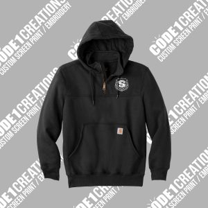 NJ Parole - Carhartt ® Rain Defender ® Paxton Heavyweight Hooded Zip Mock Sweatshirt