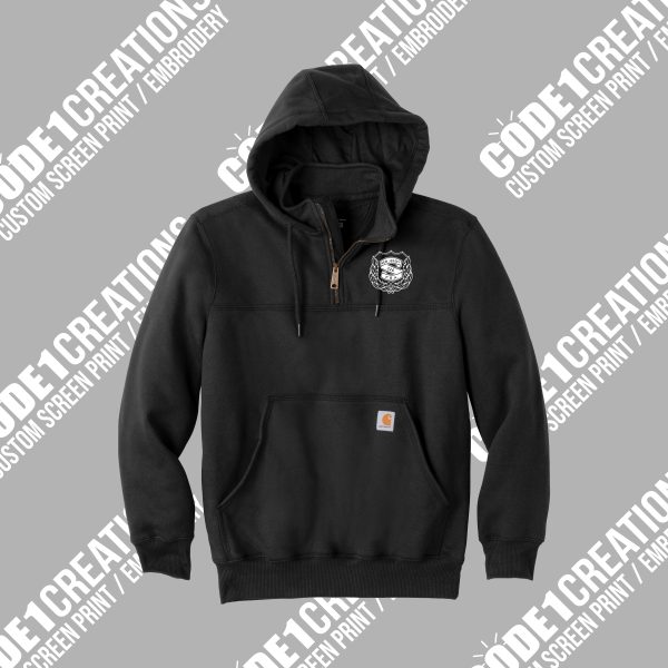 NJ Parole - Carhartt ® Rain Defender ® Paxton Heavyweight Hooded Zip Mock Sweatshirt