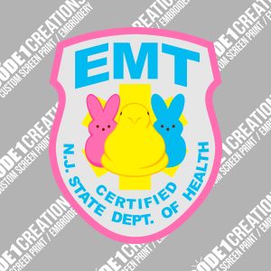NJ EMT - EASTER - Sticker