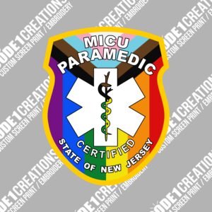 NJ Paramedic - Pride - Sticker